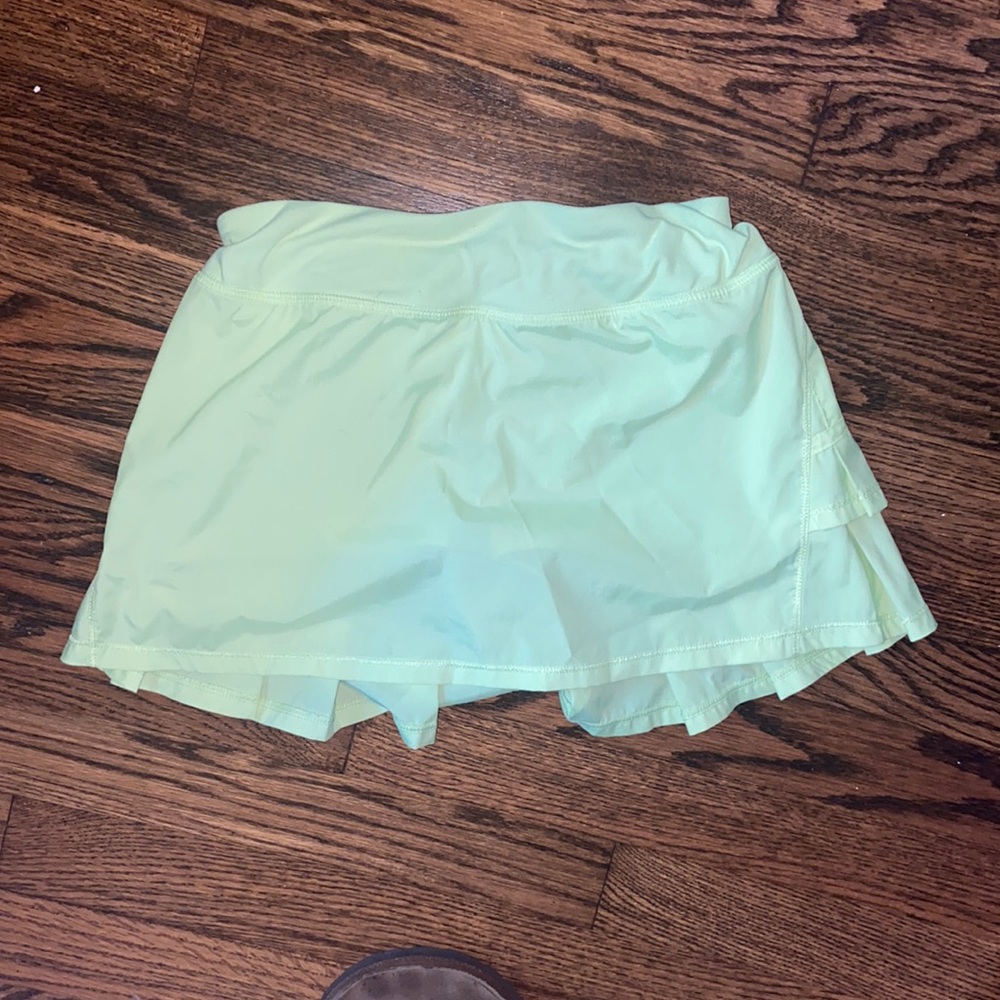 IVVIA lime green skirt